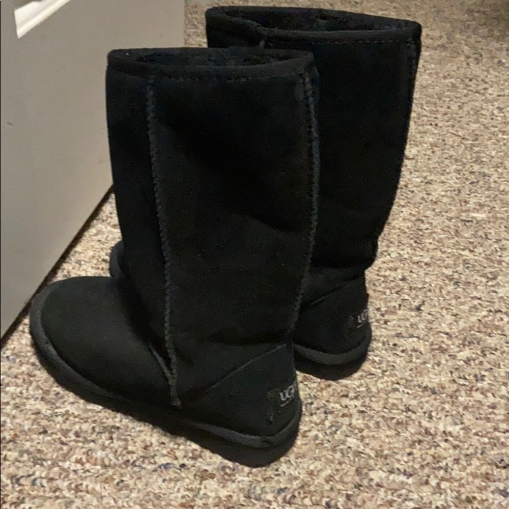 Women’s size 7 black ugg boots